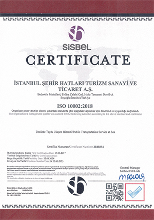 ISO 10002:2014 Customer Satisfaction System