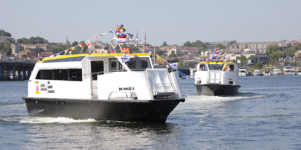 ŞEHİR HATLARI’NDAN İSTANBUL’A YENİ HEDİYE: DENİZ DOLMUŞ