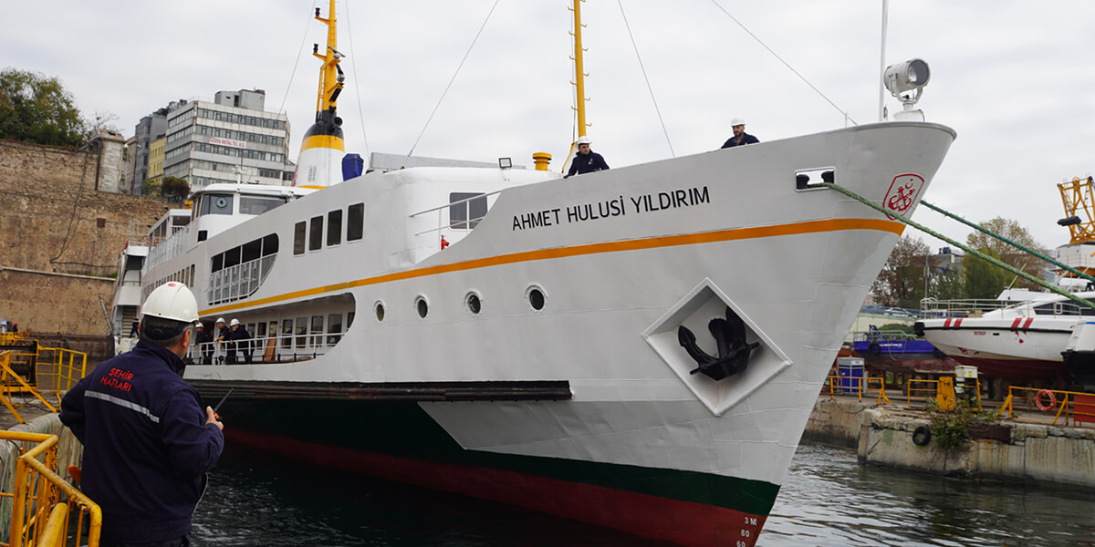 Haliç Tersanesi Bakım-Onarım Çalışmaları: Ahmet Hulusi Yıldırım